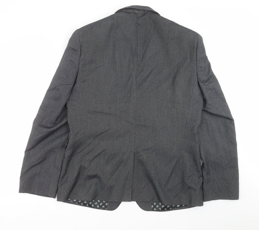 NEXT Mens Grey Jacket Suit Jacket Size 44