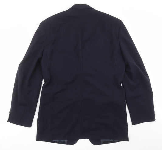 Marks and Spencer Mens Blue Jacket Suit Jacket Size 40
