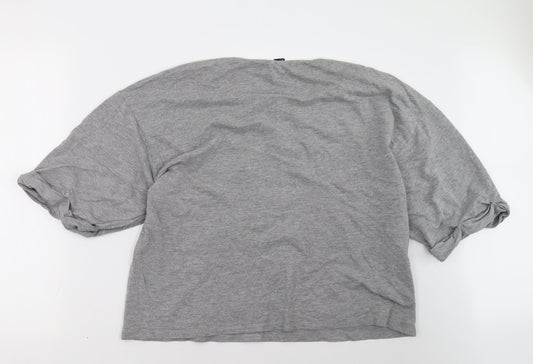 H&M Womens Grey Pullover Sweatshirt Size L