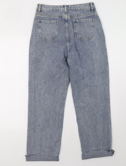 SheIn Womens Blue Denim Mom Jeans Size S L30 in