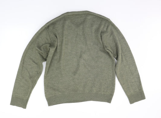 BHS Womens Green Pullover Jumper Size S