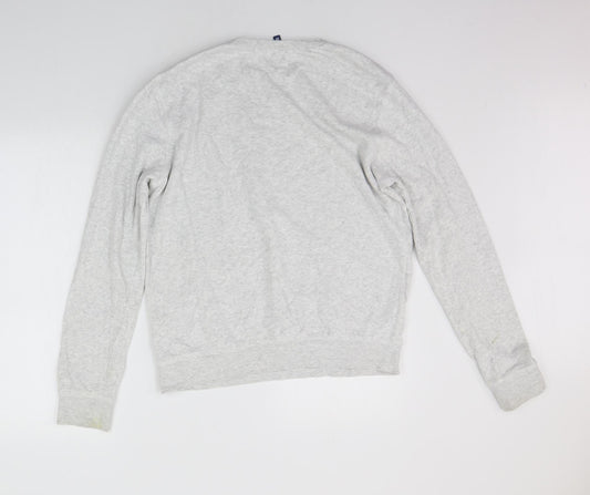 Divided Womens Grey Pullover Jumper Size M