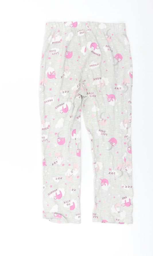 Primark Girls Grey Sweatpants Trousers Size 6-7 Years
