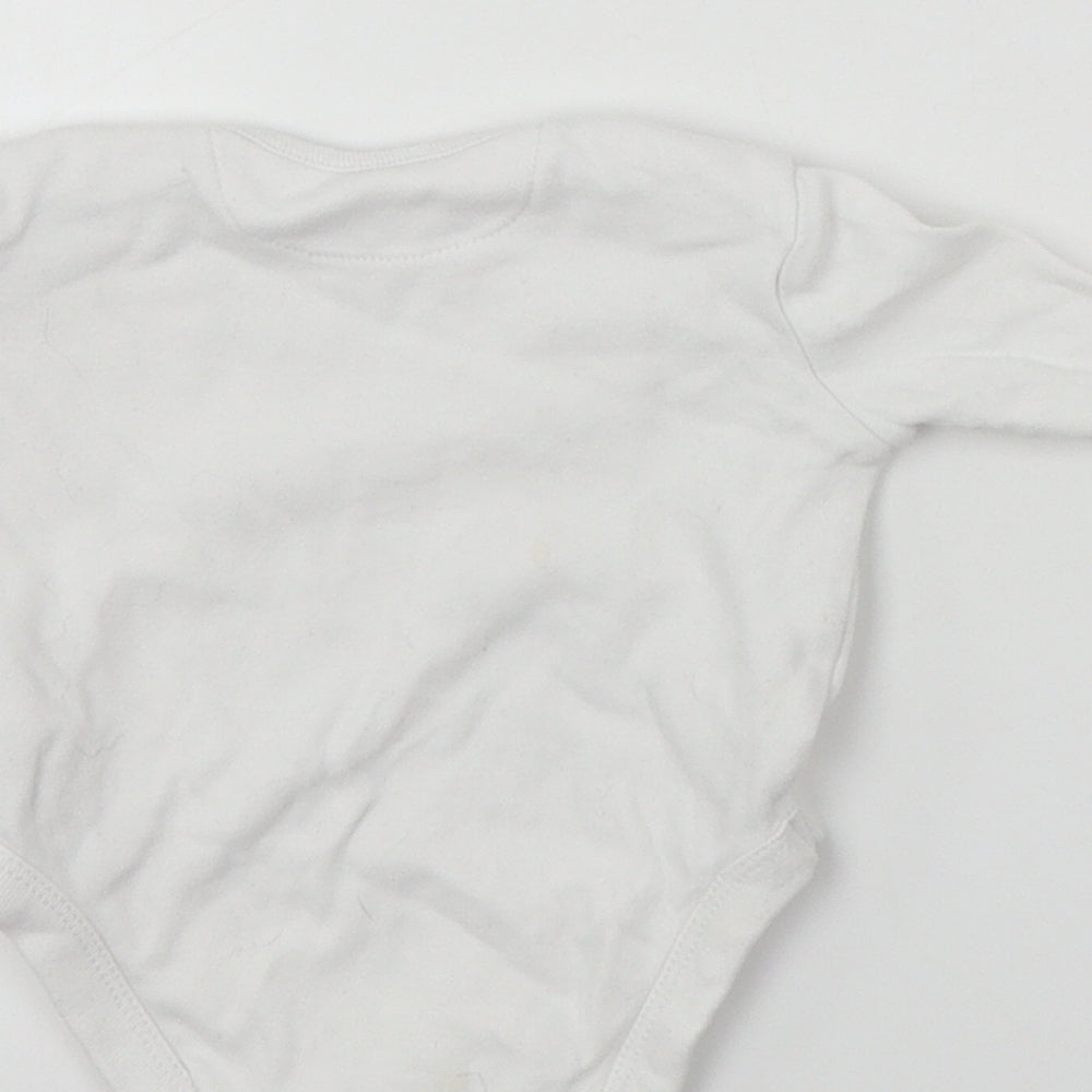 Very Boys White Babygrow One-Piece Size 0-3 Months