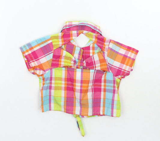 Penny m Girls Multicoloured Check Basic Button-Up Size 24 Months