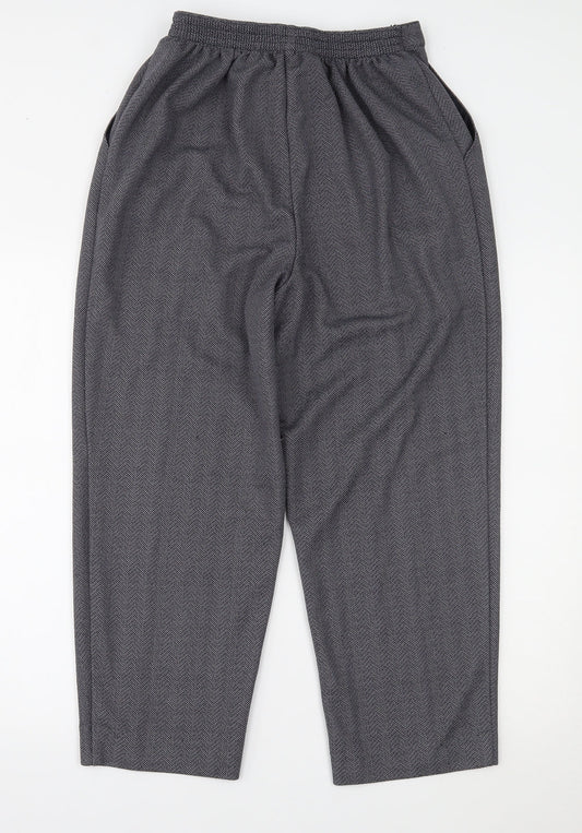 Marks and Spencer Womens Blue Trousers Size 18 L24.5 in