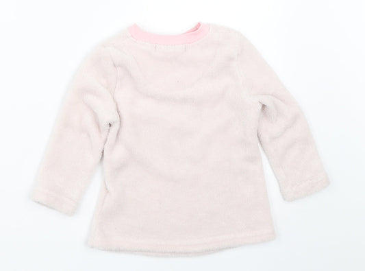 Dream Big Girls Pink Solid Top Pyjama Top Size 2-3 Years