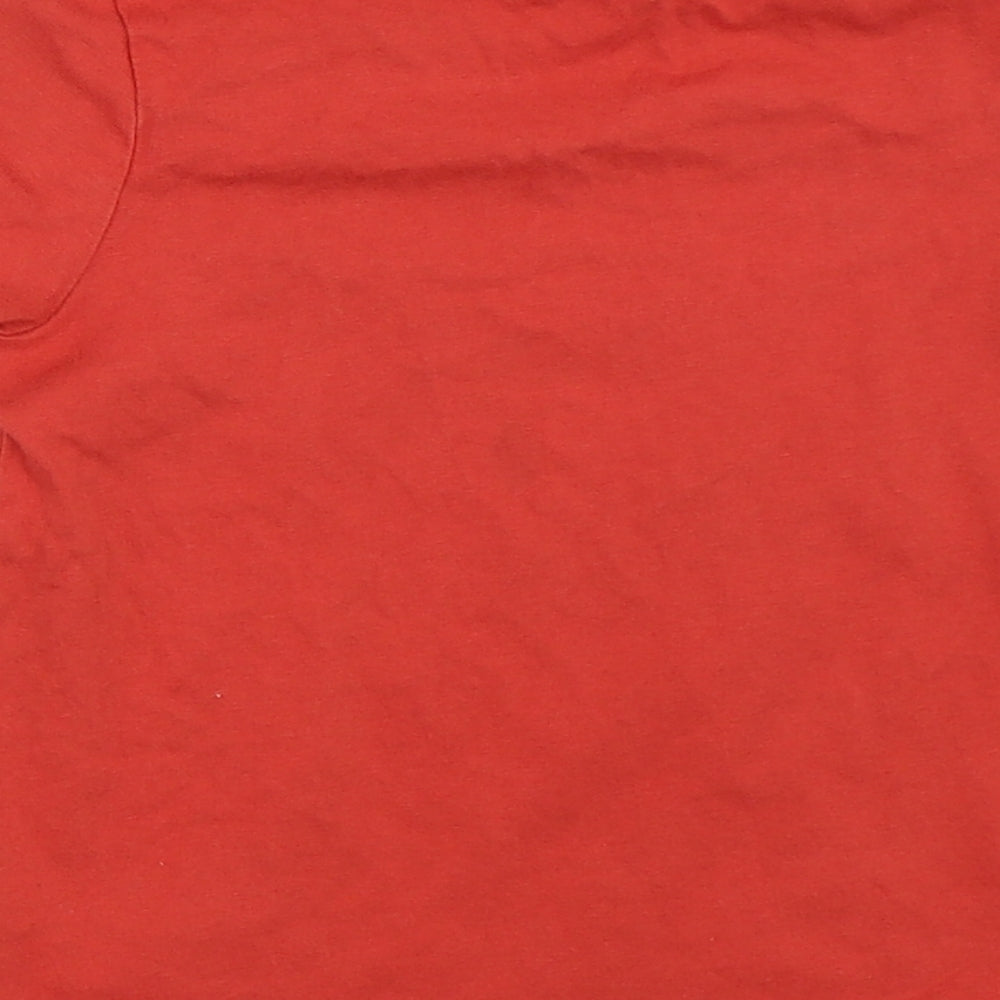 George Boys Orange Basic T-Shirt Size 2-3 Years