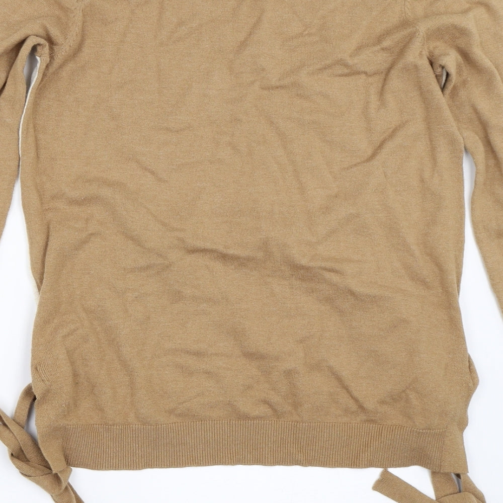 NEXT Womens Beige Pullover Jumper Size 10