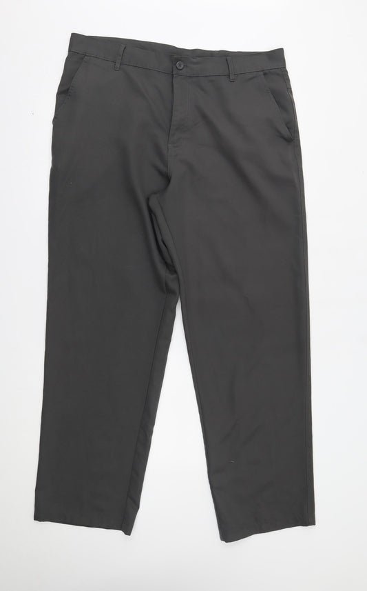 Dunlop Womens Grey   Trousers  Size 38 L29 in