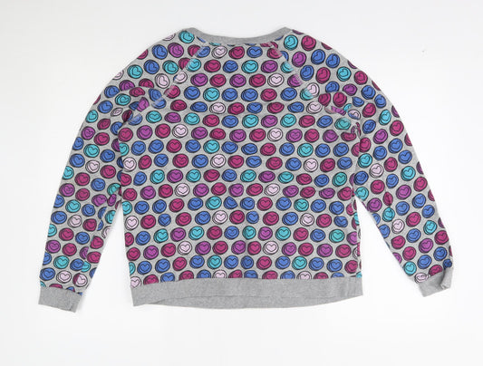 byhemay holland Womens Grey Pullover Jumper Size 14