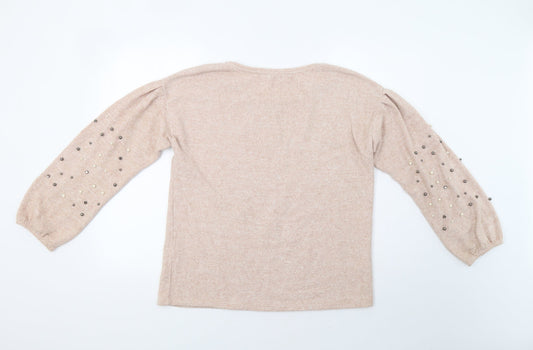 Papaya Womens Pink Pullover Jumper Size 12