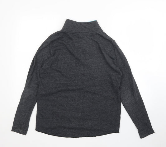 PINK Womens Grey Pullover Sweatshirt Size XS
