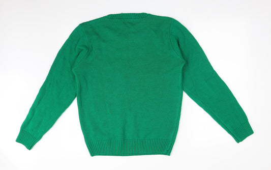 ASTRUCT Mens Green Pullover Sweatshirt Size M