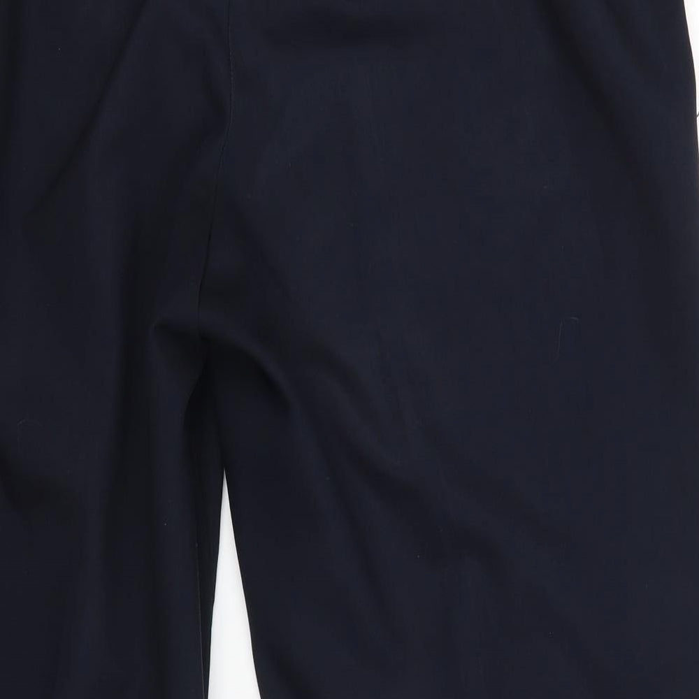 BHS Womens Blue Dress Pants Trousers Size 18 L26 in - SHORT