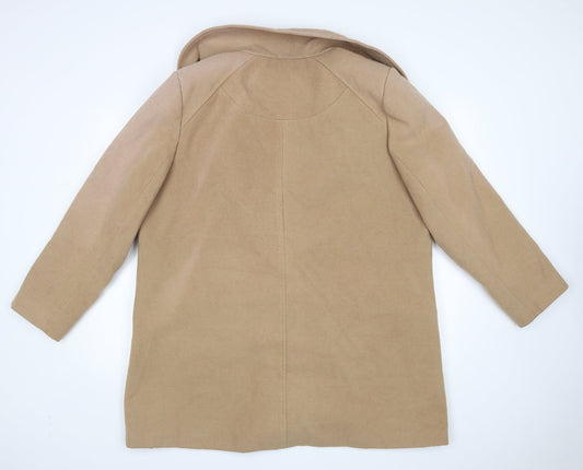 Autonomy Womens Brown Overcoat Coat Size 20