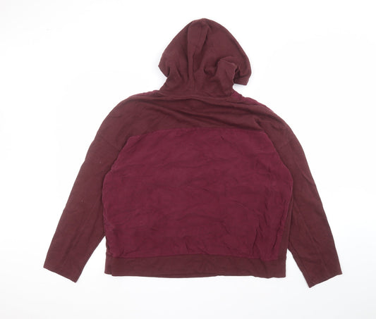 NEXT Womens Red Pullover Hoodie Size L