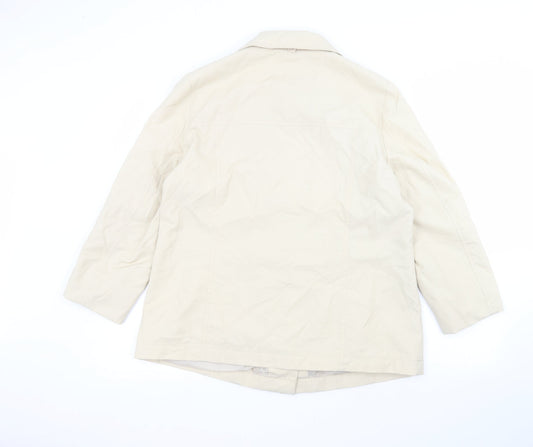 Classic Womens Beige Jacket Size 14