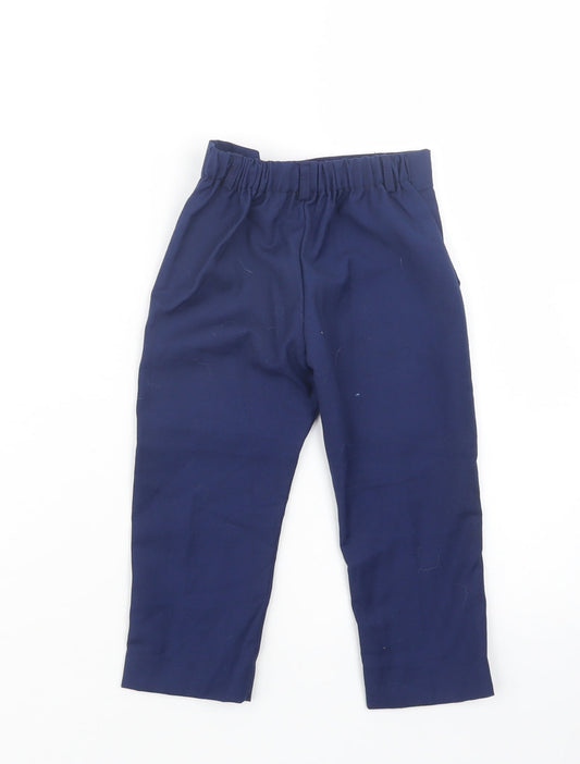 VivaKi Boys Blue Cargo Trousers Size 18-24 Months