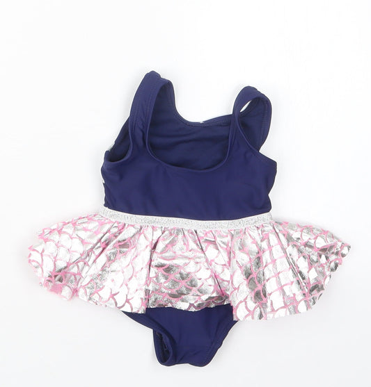 Very Girls Blue T-Shirt Dress Size 3-6 Months