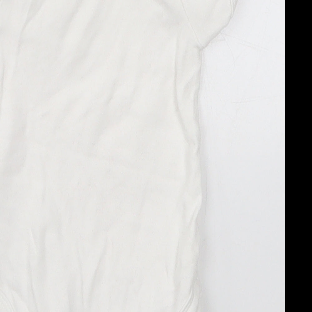 TU Baby White Babygrow One-Piece Size 0-3 Months