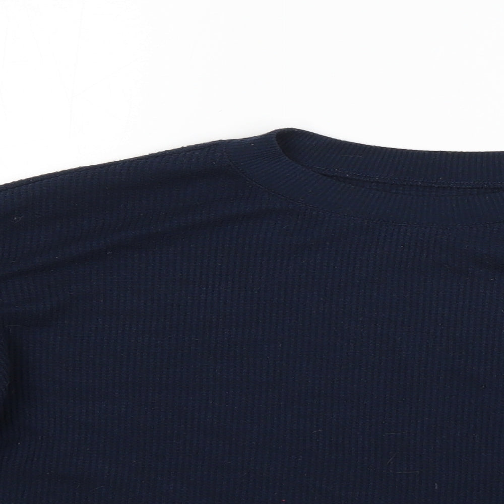 holister Womens Blue Pullover Jumper Size XS