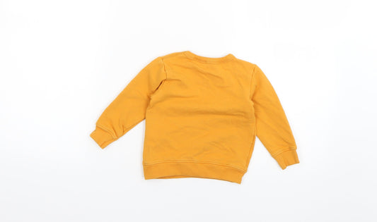 lft baby Baby Yellow Pullover Jumper Size 6-9 Months
