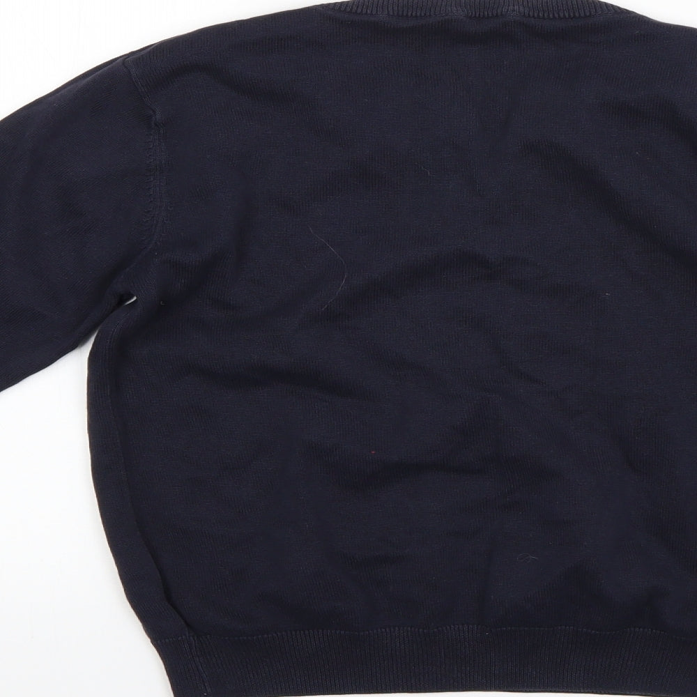 George Boys Blue Pullover Jumper Size 8-9 Years