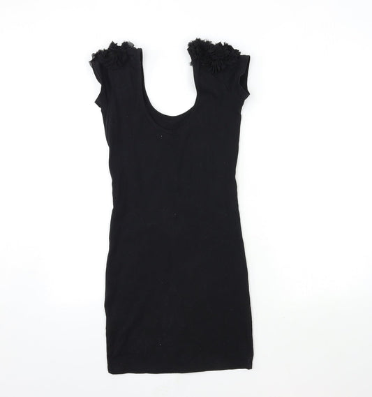 River Island Womens Black Bodycon Size 8