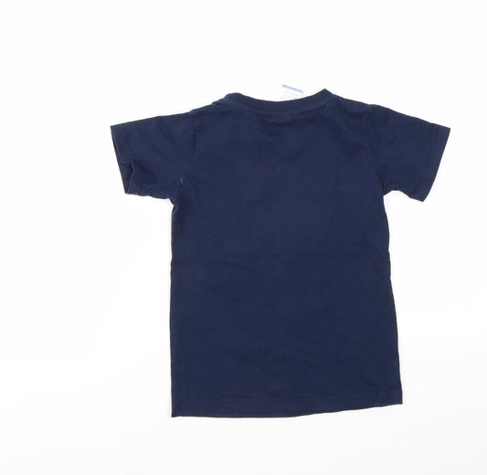 Ricochet Boys Blue Basic T-Shirt Size 5 Years