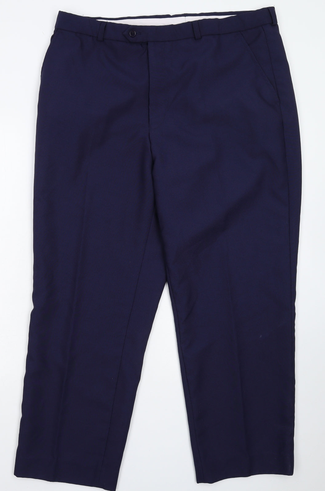 Ted Taylor Mens Blue   Dress Pants Trousers Size 40 L29 in