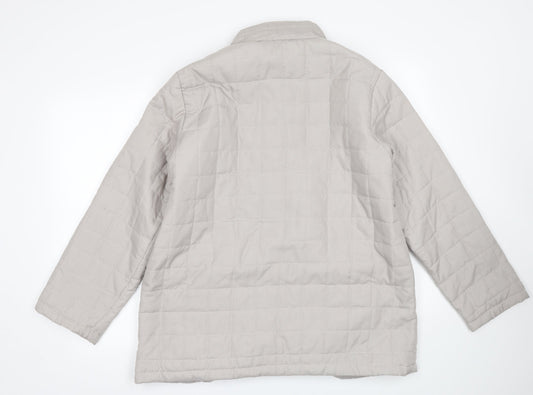 Movitex Womens Beige Jacket Coat Size 14