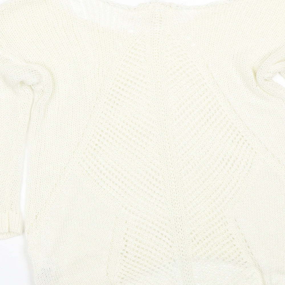 NEXT Womens Beige Pullover Jumper Size 6