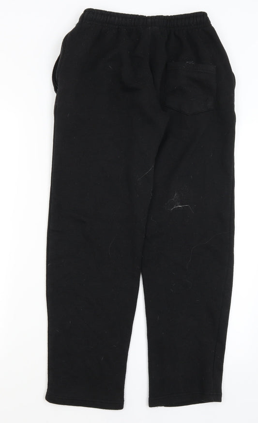 Smart Clothing Womens Black Sweatpants Trousers Size S L27 in
