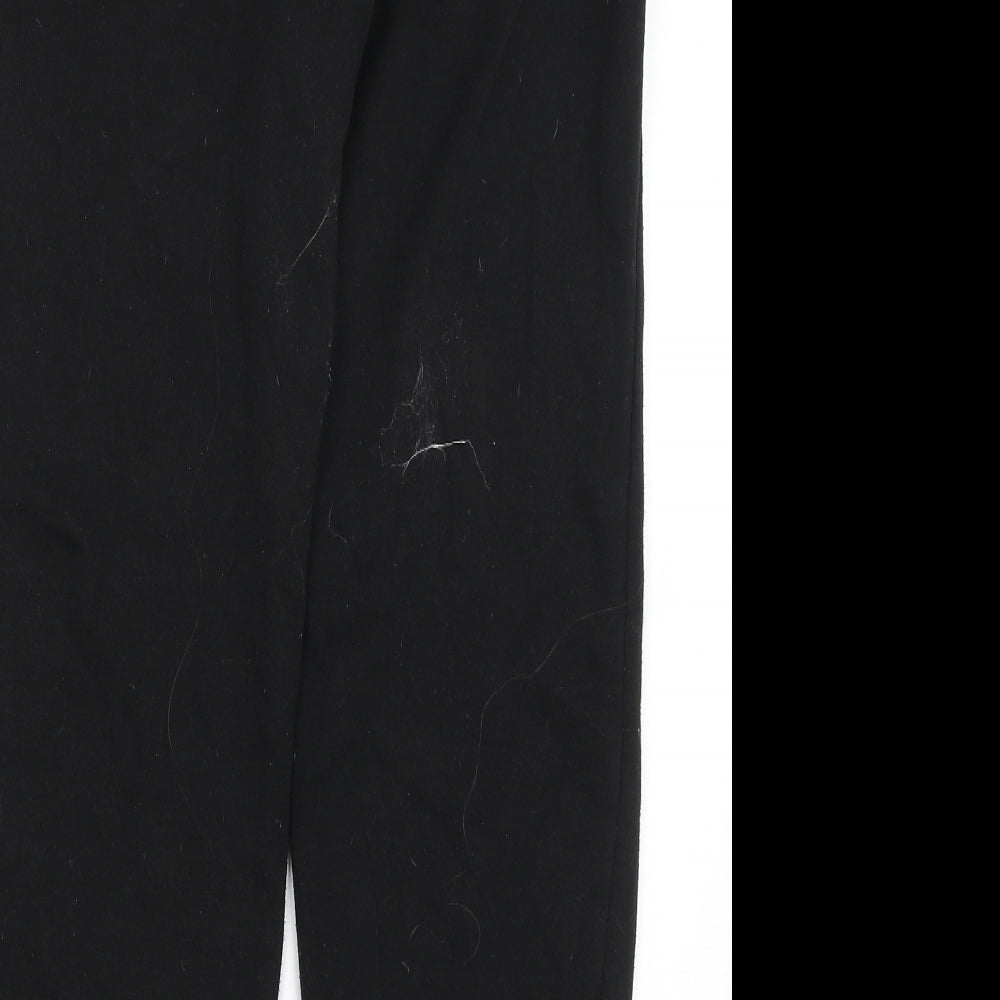 Smart Clothing Womens Black Sweatpants Trousers Size S L27 in