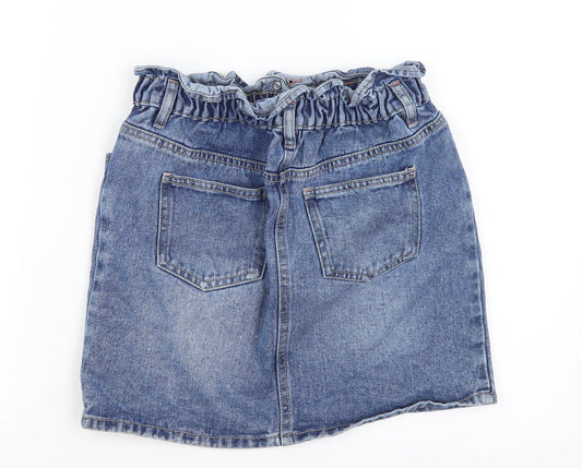Candy Couture Girls Blue A-Line Skirt Size 12 Years