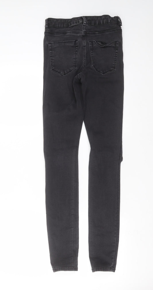 ASOS Womens Grey Denim Skinny Jeans Size 26 in L32 in