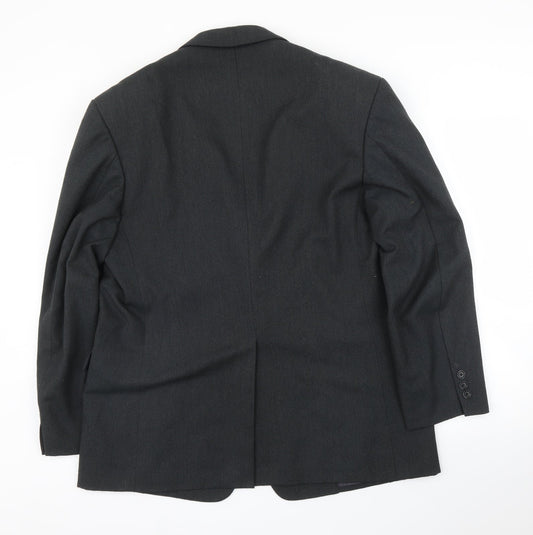 Preworn Mens Grey Jacket Suit Jacket Size 42