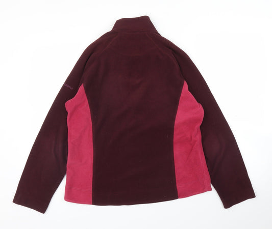 Campagnolo Womens Purple Fleece Pullover Jumper Size 12
