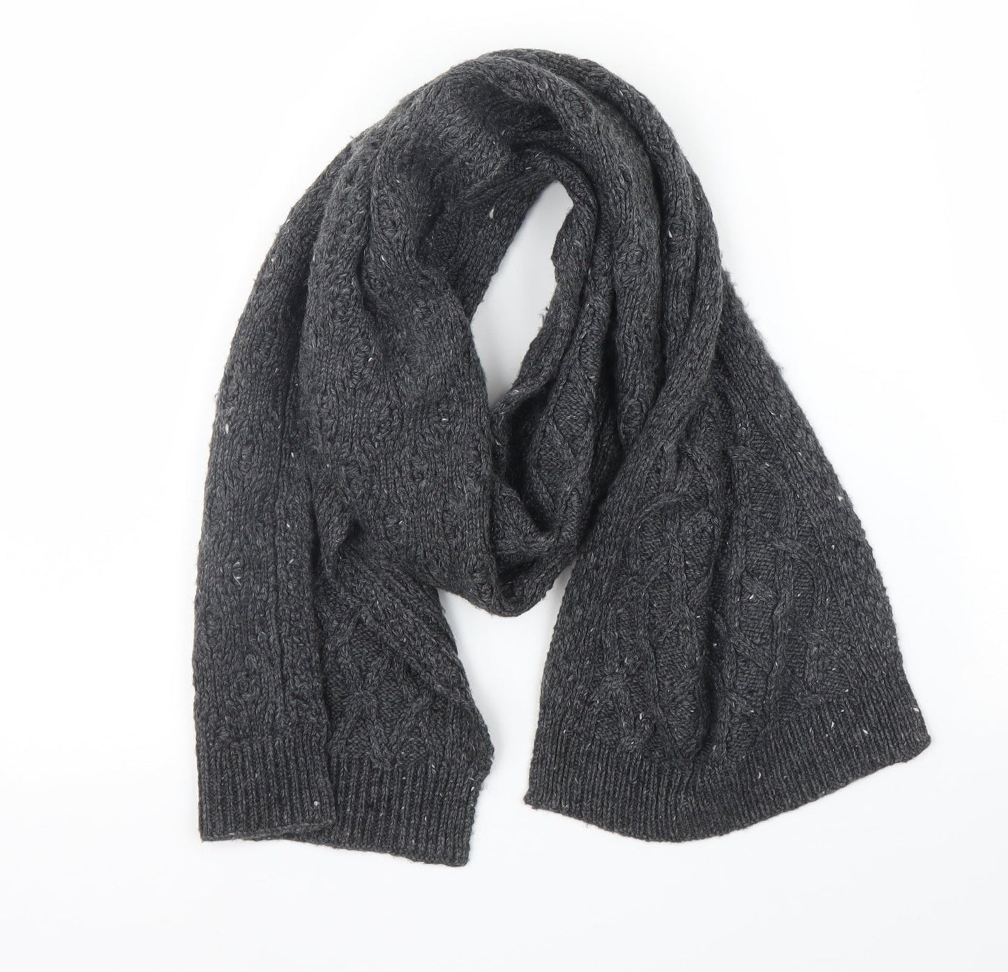 Preworn Unisex Grey Scarf