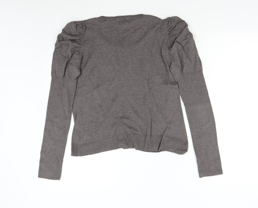 H&M Womens Grey Knit Pullover Jumper Size M