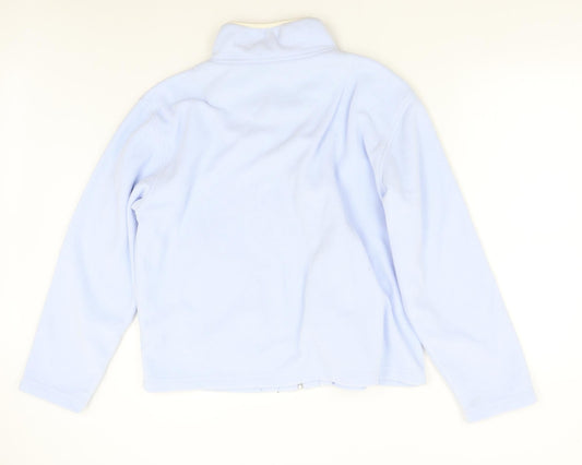 Authentic Clothing Company Womens Blue Fleece Jacket Size 2XL