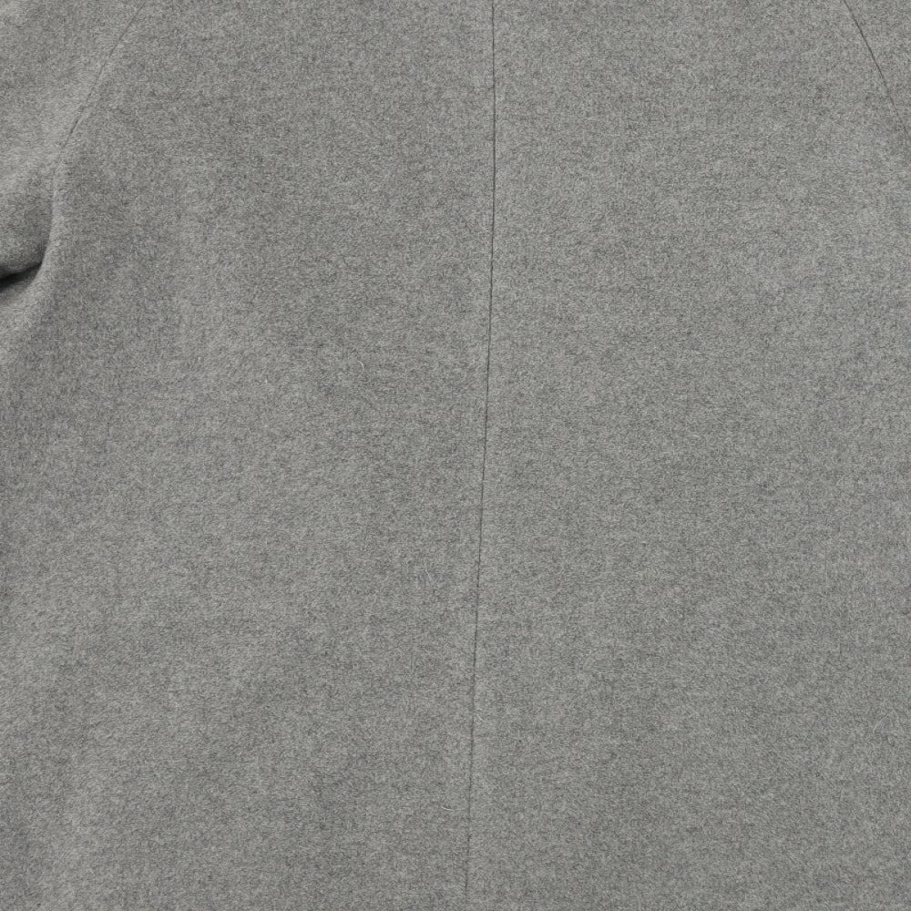 Noto Womens Grey Jacket Coat Size 16