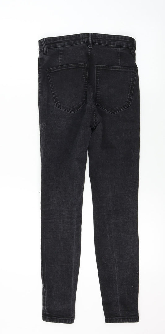 Zara Womens Black Skinny Jeans Size 26 in L24 in