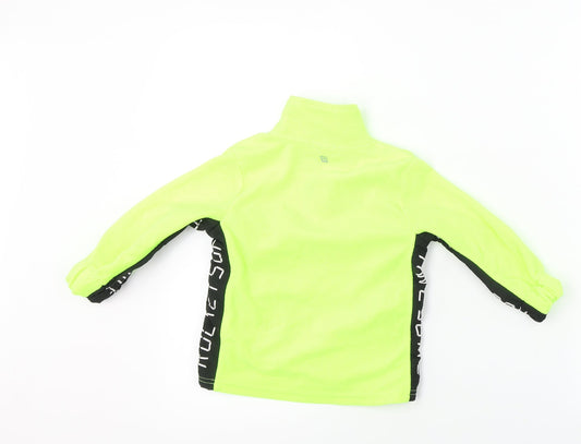 rockets of awsome Boys Yellow Henley Jumper Size 3 Years