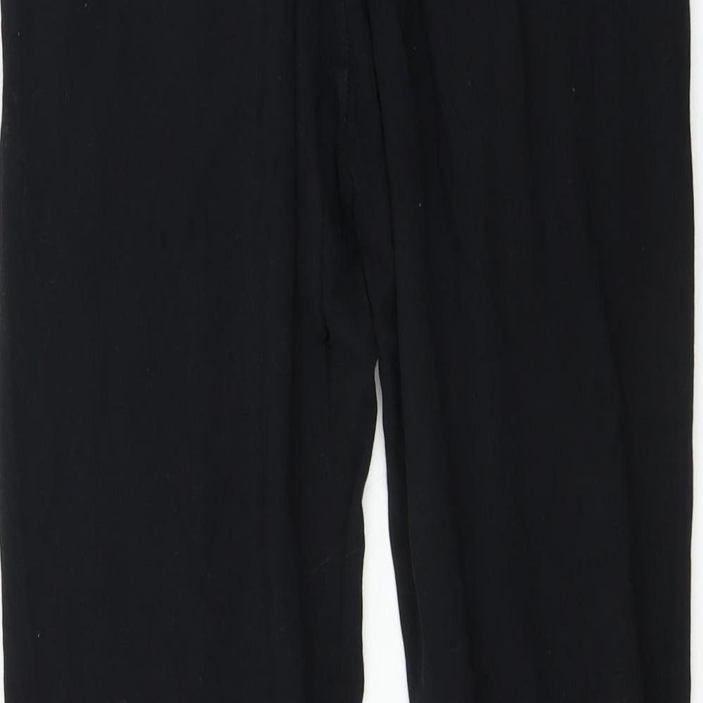NEXT Womens Black Sweatpants Trousers Size S L25 in