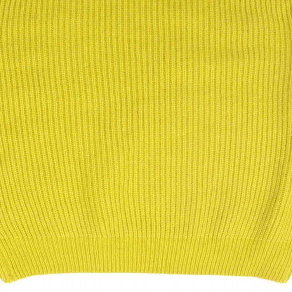 H&M Womens Yellow Pullover Jumper Size XS