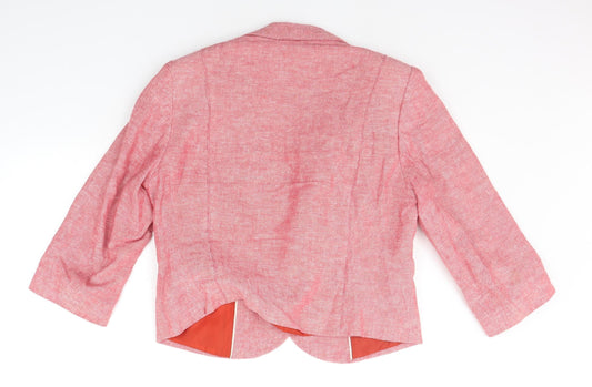 Marks and Spencer Womens Orange Jacket Suit Jacket Size 10