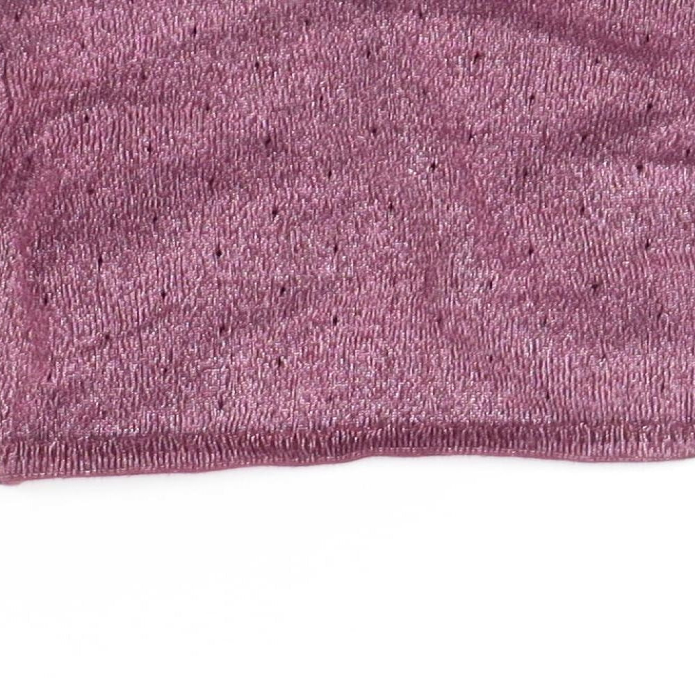 Nutmeg Girls Purple Cardigan Jumper Size 2-3 Years