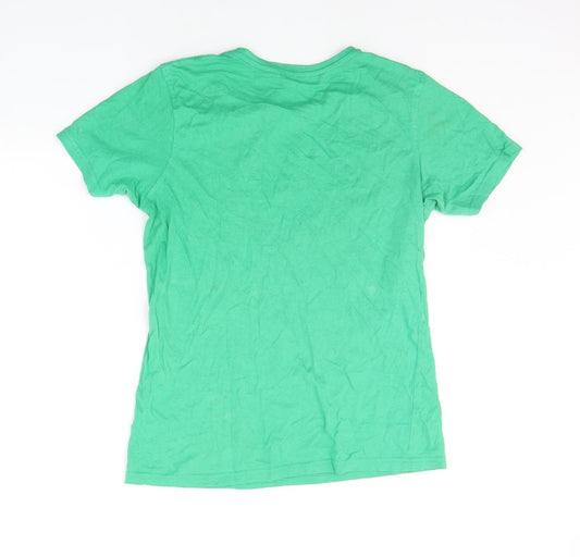 George Girls Green Basic T-Shirt Size 13-14 Years - chimp